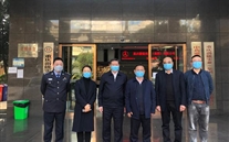大渡口区刘正光副区长到泛亚电竞集团检查复工情况