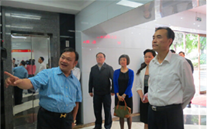 重庆市市委常委、统战部部长刘光磊来泛亚电竞集团视察调研