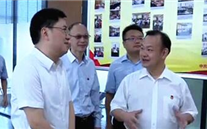 铜梁区委书记唐小平一行到铜梁公司视察调研 “党建带团建，，，，，，，，团建促党建”工作